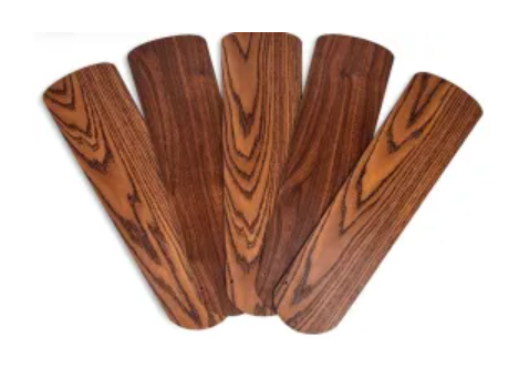 kichler 52 inch oak walnut blade replacements